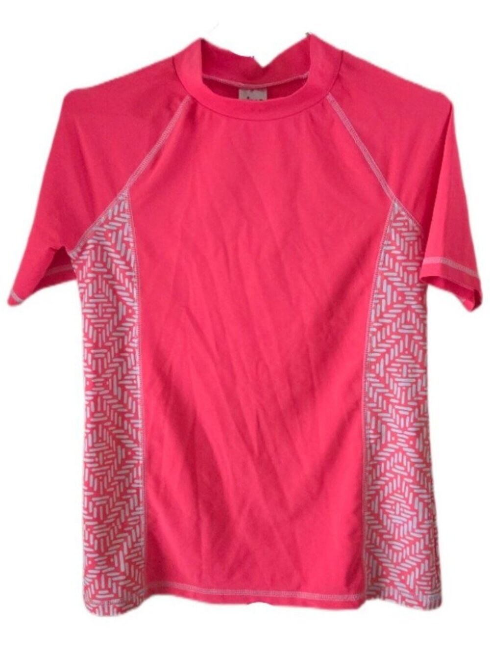 Circo Hot Pink Girls Active Wear Short Sleeve Shirt
